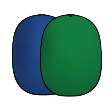 Falcon Eyes Panneau de Fond BCP-10-07 Vert/Bleu 148x200 cm