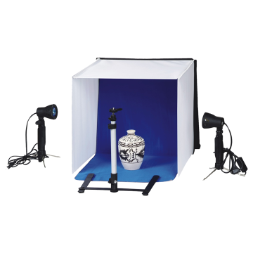 Falcon Eyes Boîte Photo Pliable PBK-40AB-2LS 40x40 cm + 2 Lampes