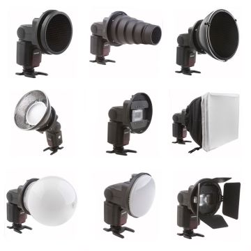 Falcon Eyes Kit Strobist Flash Speedlite Universelle SGA-K9