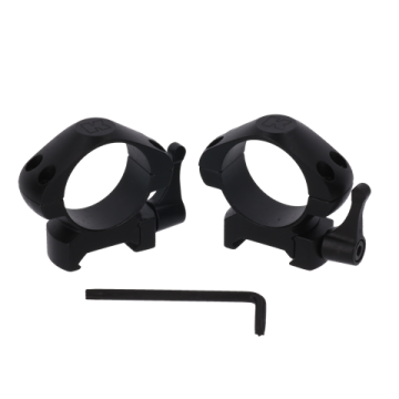 Konus Anneaux de Montage à Dégagement Rapide 30 mm Medium