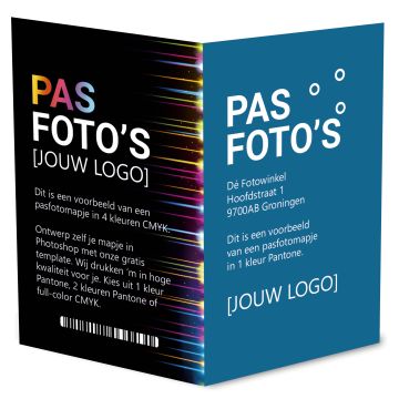 Benel Porte-photos d’identité d’échantillon avec tirage