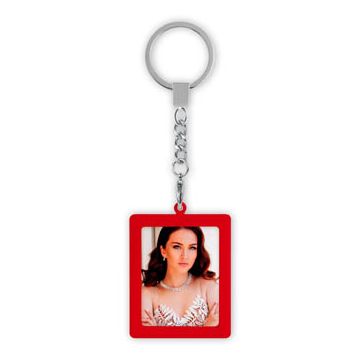 Zep Porte-clés Photo AA9R Rouge 35x45 mm