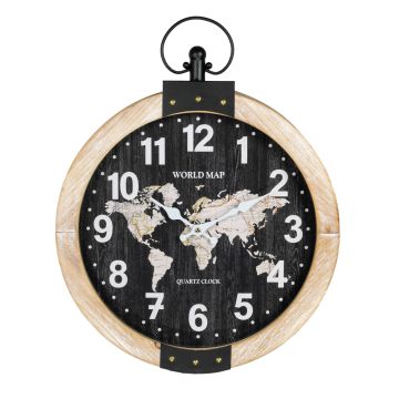 Zep Wall Art Horloge Claude HHC625 40x50x6,5 cm