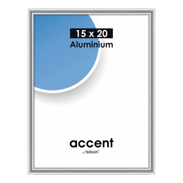 Nielsen Cadre Photo 52423 Accent Argent Brillant 30x40 cm