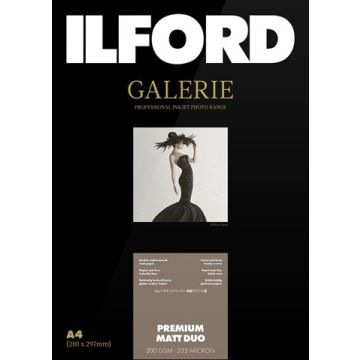 Ilford Galerie Premium Matt Duo 200g A2 50 Feuilles