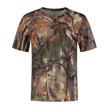Stealth Gear T-shirt Manche Courte Camo Motif Forêt taille S