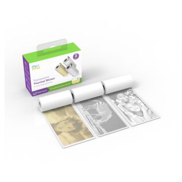 myFirst Camera Insta Thermal Sticker Transparent Or Glitter