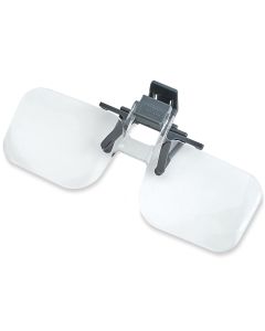 Carson Lunettes Loupe 2x (+4,00 Dioptrie) Clip-On et Flip-Up