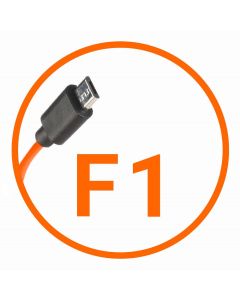 Miops Câble de connexion pour appareil photo Fujifilm F1 Orange