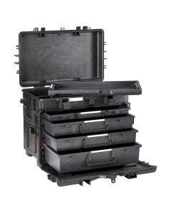 Explorer Cases 5140 Chariot Noir avec Tiroirs Vides