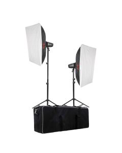 Falcon Eyes Kit de Flash de Studio SSK-2200D avec Sac