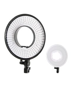 Falcon Eyes Lampe Annulaire LED Bi-Color Dimmable DVR-300DVC sur 230V