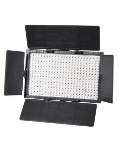 Falcon Eyes Ensemble de Lampes LED Bi-Couleur Dimmable DV-384CT-K2 incl. Batterie