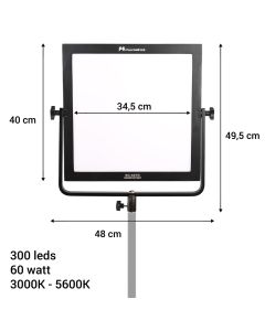 Falcon Eyes Lampe LED Bi-Color Sophiez SO-60TD sur 230V