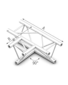 Studioking Truss Treillis triangulaire 90 degrés 3 voies horizontal