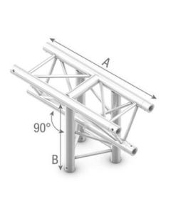 Studioking Truss T-bar Vertical 3 Voies Sommet Vers le Bas