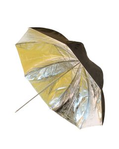 Falcon Eyes Paraplu UR-48SB1 Argent/Noir 122 cm