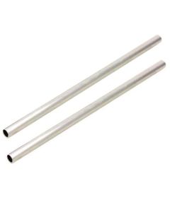 Aluminium Tube 2 pcs. pour Rouleau de Fond 100 cm x 5 cm x 2,5 mm