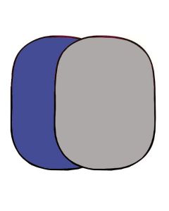 Falcon Eyes Background Board BCP-07-03 Bleu/Gris 148x200 cm