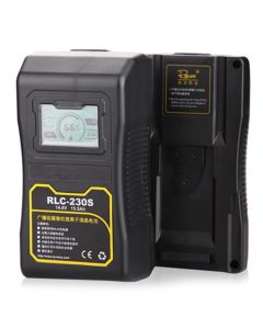 Rolux Batterie V-Mount RLC-230S 230Wh 14,8V 15500mAh Rolux Batterie V-Mount RLC-230S 230Wh 14,8V 15500mAh