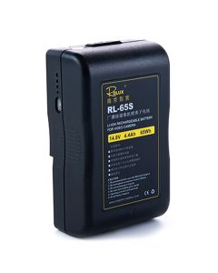Rolux Batterie V-Mount RL-65S 65Wh 14,8V 4400mAh Rolux Batterie V-Mount RL-65S 65Wh 14,8V 4400mAh
