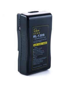 Rolux Batterie V-Mount RL-130S 130Wh 14,8V 8800mAh Rolux Batterie V-Mount RL-130S 130Wh 14,8V 8800mAh