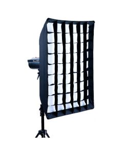 Linkstar Softbox 60x90 cm + Grille Nid d'Abeille LQA-SB6090HC