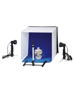 Linkstar Kit Boîte à Photo PBK-50 50x50 cm Pliable + 2x50W lampes