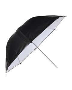 Linkstar Paraplu PUK-84WB Blanc/Noir 100 cm (Réversible)