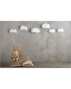 StudioKing Tissu de fond TBB1 3x2m avec impression