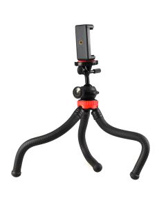 StudioKing Trépied de Table Flexible FTR-18 avec Adaptateur pour Smartphone