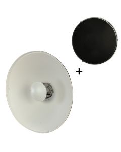 StudioKing Beauty Dish Blanche SK-BD550W 55 cm pour Falcon Eyes