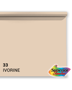 Superior Papier de Fond 33 Ivorine 1,35 x 11m