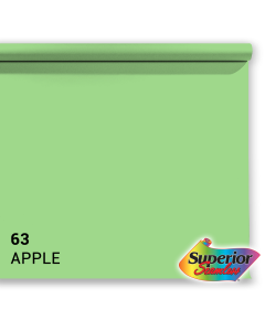 Superior Papier de Fond 63 Apple 1,35 x 11m