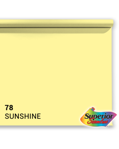 Superior Papier de Fond 78 Sunshine 1,35 x 11m