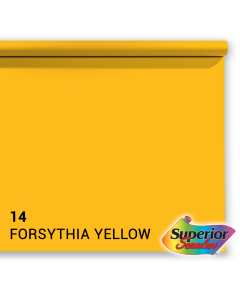 Superior Papier de Fond 14 Forsythia Yellow 2,72 x 11m