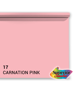 Superior Papier de Fond 17 Carnation Pink 2,72 x 11m