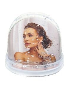 Zep Boule à Neige Photo Paillettes Set 6x PG122 6,5x6,2 cm