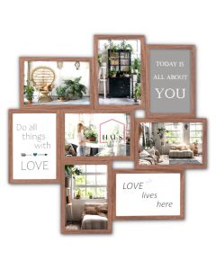 Zep Multi Cadre Photo MP150 Stockholm Dark Brown 8x10x15 cm