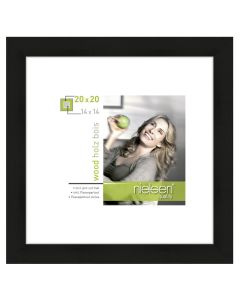 Nielsen Cadre Photo 8988051 Apollon Noir 20x20 / 14x14 cm