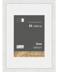 Nielsen Cadre Photo 6321101 Skava Blanc A4 21 x 29,7 cm