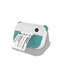 myFirst Caméra Insta Wi Bleu-vert + gratuit Wi Thermal Sticker Motif de couleur