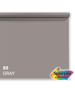 Superior Papier de Fond 88 Gris 3,56 x 30,5m
