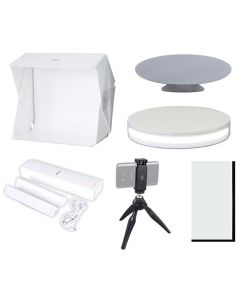 Ensemble complet de photographie produit Orangemonkie Foldio3